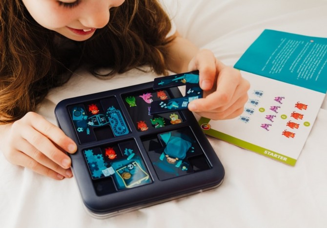 Gra logiczna Smart Games - Potwory Zabawa w chowanego